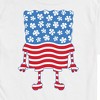 Men's - SpongeBob SquarePants - Silhouette Stars Stripes Short Sleeve Graphic T-Shirt - 2 of 4