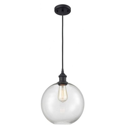 Ballston - 1 Light Athens Mini Pendant In IndustrialStyle-13 Inches Tall and 10 Inches Wide