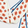 Floral Headscarf - A New Day™ White/Blue: Fashion Accessory, Recycled Polyester, Open Closure - 4 of 4