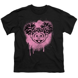 Boys' Sesame Street Abby Cadabby Graffiti Spray Face T-Shirt - 1 of 4