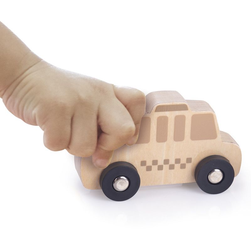 Guidecraft Mini Wooden Vehicles - Set of 10, 3 of 7