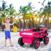 Ride on Dump Truck for Kids 3-8,12V Ride On Car Toy Toddlers 4 Wheeler Construction Vehicles with Auto-Lifting Dump Bed - 4 of 4