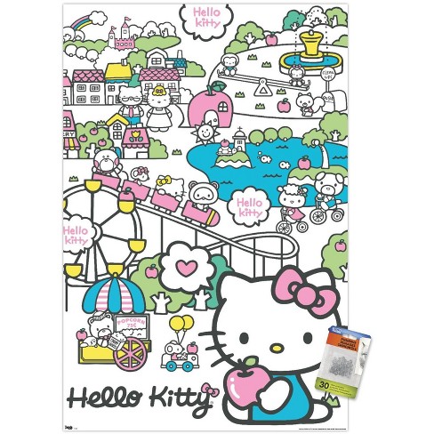 HELLO KITTY POSTER BOOK 