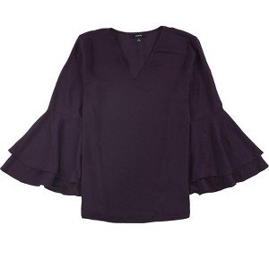 Alfani Womens Poet Sleeve Tunic Blouse - 1 of 1