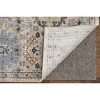 Melrose Traditional Floral & Botanical Tan/Blue/Red Area Rug - 4 of 4