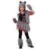 Joyfy Halloween Werewolf Costume for Kids, Scary Halloween Costume for Girls, Wolf Outfit Set for Girls - 3 of 4