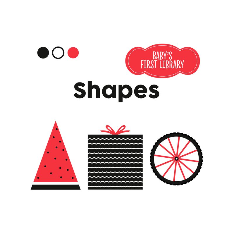 Shapes - (Baby's First Library) (Board Book), 1 of 2