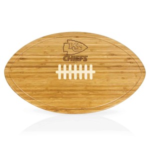 Picnic Time NFL Team Kickoff Bamboo Cutting Board Serving Tray - 1 of 3