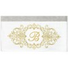 Linum Home Textiles 100% Turkish Cotton MONICA Gold Thread 2PC Embellished Bath Towel Set - 3 of 3