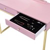 CAVINAS Vanity Desk with Mirror Modern Bedroom Furniture with Storage Drawers Desk with Drawers for Bedroom - 2 of 4