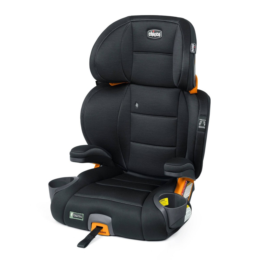 Chicco KidFit ClearTex Plus High Back Booster Car Seat - Obsidian -  85294254