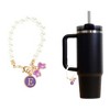 Unique Bargains Pearl Chain Bow Water Cup Pendant 1 Pc - 3 of 4