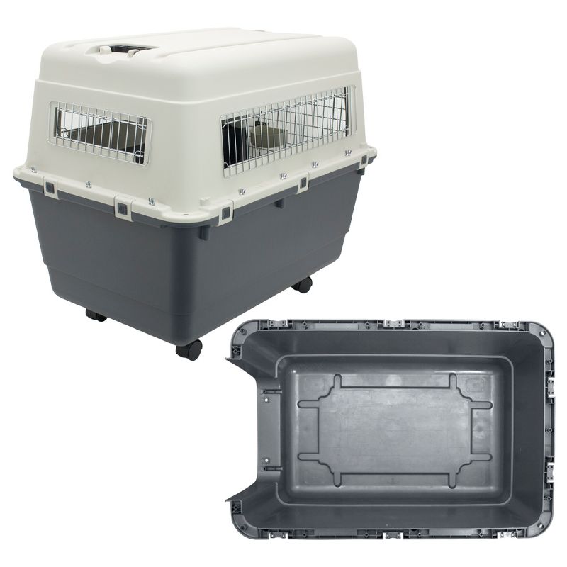 Kennels Direct Dog Crate - Gray, 3 of 6