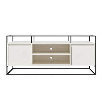 Creswell Modern Media Console TV Stand For TVs Up To 54"  - Room & Joy