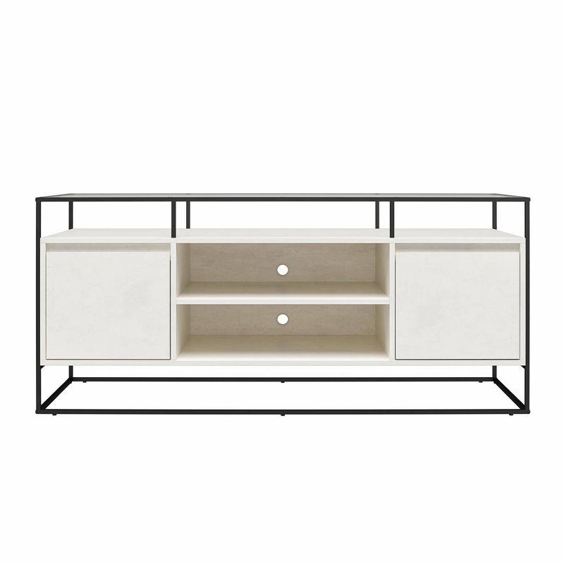 Creswell Modern Media Console TV Stand For TVs Up To 54"  - Room & Joy, 1 of 12