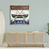 Stupell Industries Rustic Lake Welcome Canoe Sign, 36" x 36" - 2 of 4