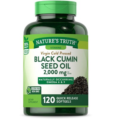 Nature's Truth Black Seed Oil Pills | 2,000mg | 120 Softgels