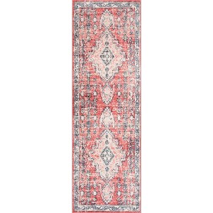 Nuloom Juliette Vintage Diamond Medallion Indoor Area Rug - 1 of 4