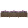 vidaXL Raised Bed 47.2"x15.7"x9.1" Polypropylene - 3 of 4