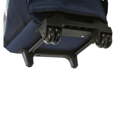 'Rockland 17'' Roadster Rolling Backpack - Navy, Size: Large, Blue'
