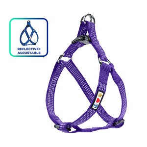 Pawtitas Step-In Dog Harness Reflective Vest for Training & Walking, Puppy - 1 of 4