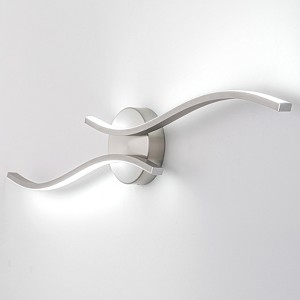 LLHZSY Dimmable Intergrated LED Wall Sconce 31 1/2" Bathroom Vanity Light-Brushed Nickel-6000K - 1 of 4