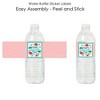 Big Dot of Happiness Colorful Floral Happy Mother's Day - We Love Mom Party Water Bottle Sticker Labels - Set of 20 - 2 of 4