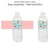 Big Dot of Happiness Colorful Floral Happy Mother's Day - We Love Mom Party Water Bottle Sticker Labels - Set of 20 - image 2 of 4