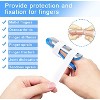 Finger Splint, 3PCS Finger Support Brace Finger Stabilizer for Broken Fingers Straightening Arthritis - 2 of 4