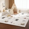 Fodoss 6 Pieces 44*65inch Foam Play Mat, Children Puzzle Foam Floor Mat - 3 of 4