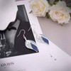 Bohemian Teardrop Earrings, Sterling Silver Drop Earring Advanced Fashion Temperament, Low Allergy Suitable for Women - 4 of 4