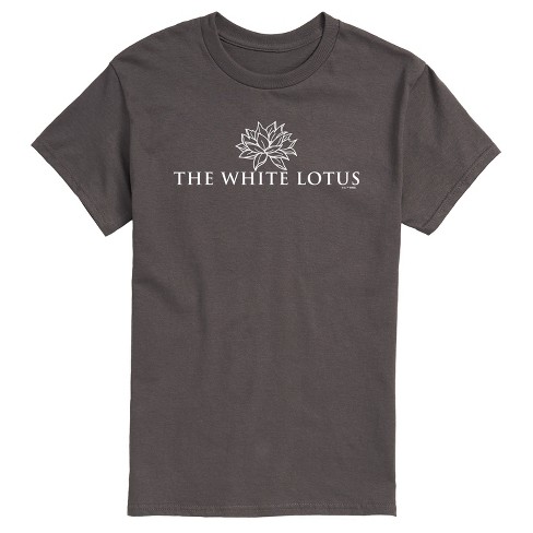Men's The White Lotus Logo Short Sleeve Graphic T-shirt - Charcoal ...