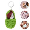 Unique Bargains Slippers Sleeping Cat Handbag Charm 1 Pc - 3 of 4