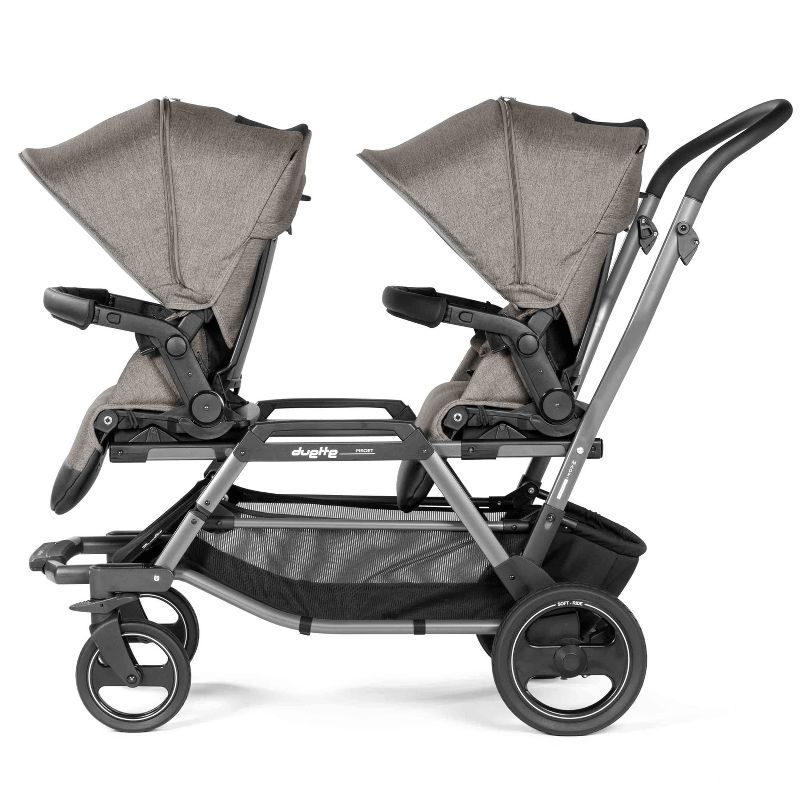 Peg Perego Duette Piroet Double Tandem Stroller - City Gray, 5 of 8