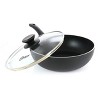 Oster Ashford 9.5 Inch Aluminum Nonstick Wok With Lid - 2 of 4