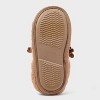 Kids' Reindeer Scuff Slippers - Wondershop™ Brown - 4 of 4