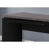 Monarch Specialties Computer Desk Home Office Laptop 48InchL Work Laminate Black Grey Contemporary Modern - 2 of 4