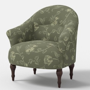 Printed Accent Chair - Threshold™ designed with Studio McGee - 1 of 4