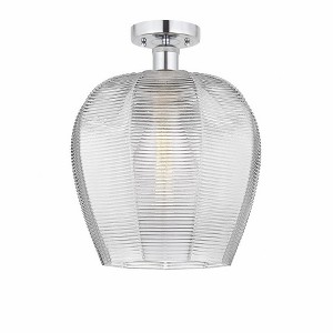 Norfolk - 1 Light Semi-Flush Mount In Industrial Style-15.13 Inches Tall and 11.75 Inches Wide - 1 of 1