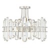 Crystorama Lighting Bolton 4 - Light Semi-Flush Mount in  Polished Nickel - 2 of 4
