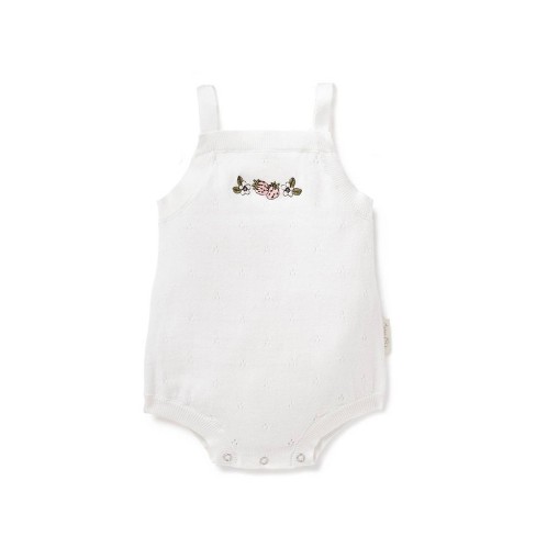 White Strawberry / Organic Pointelle Summer Set: 5Y