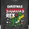Men's - Toy Story - Christmas Saurus Rex Graphic Fleece Sweatshirt - 2 of 4