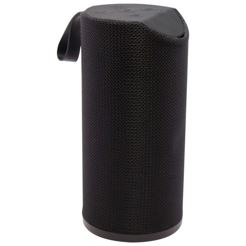 Portable Bluetooth Wireless Fabric Speaker in Black