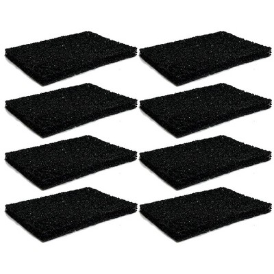 Nispira Activated Charcoal Odor Filter Refills Deodorizers Compatible with Simplehuman Filter Case Trash Cans, 8 Packs