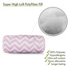 Majestic Home Goods,Bolster Pillow Chevron - 2 of 4