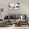 Stupell Industries Basketball Hoop with Palms Black Framed Floater Canvas Wall Art - 2 of 4