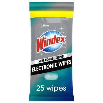 Windex Original Glass Wipes, 6 Pack, 28 ct - 4 Packs