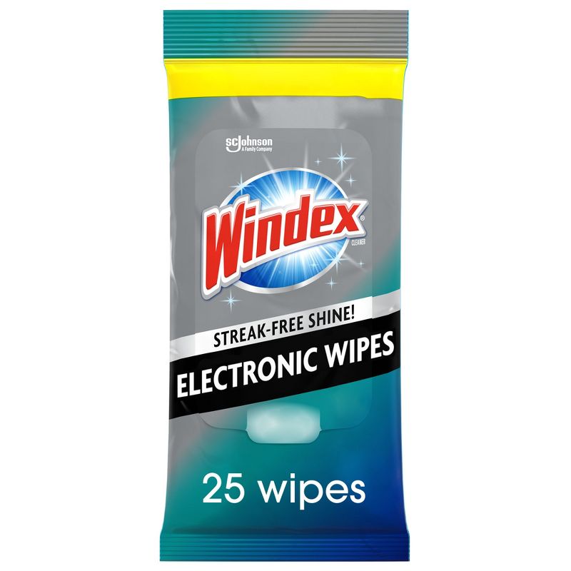 Windex Electronics Wipes Pre-Moistened - 25ct, 1 of 12