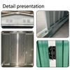 Outdoor Storage Shed, Weatherproof Metal Tool Shed with Vents & Windows, with Lockable Door for Backyard Garden Patio Lawn - 4 of 4