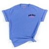 Simply Sage Market S.W.Smiley Fun Fact I Don't Care Garment Dyed Tee - 2XL - Flo Blue - 3 of 4